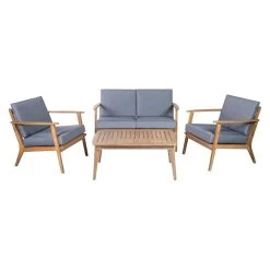 Royal Seasons HANOI Stoel Bank Loungeset 4-delig