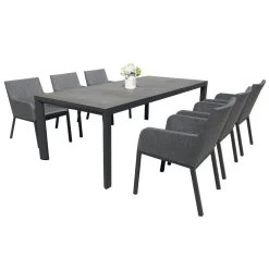 Royal Seasons RONDA Dining Set Met 6 Stoelen
